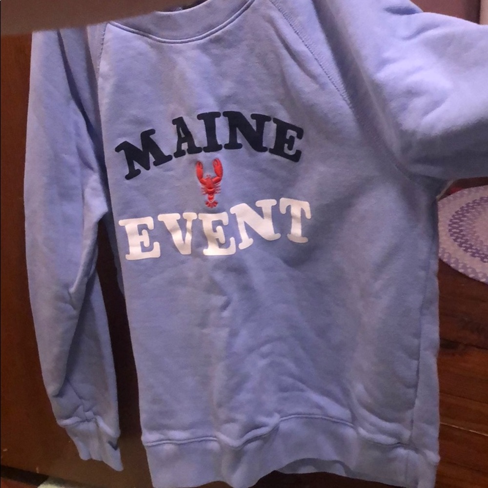 J crew Maine event lobster sweatshirt
